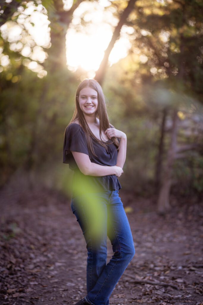 Senior photography session Melissa TX